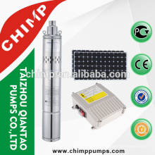 DC Solar Powered Submersible Water Pump for Agriculture